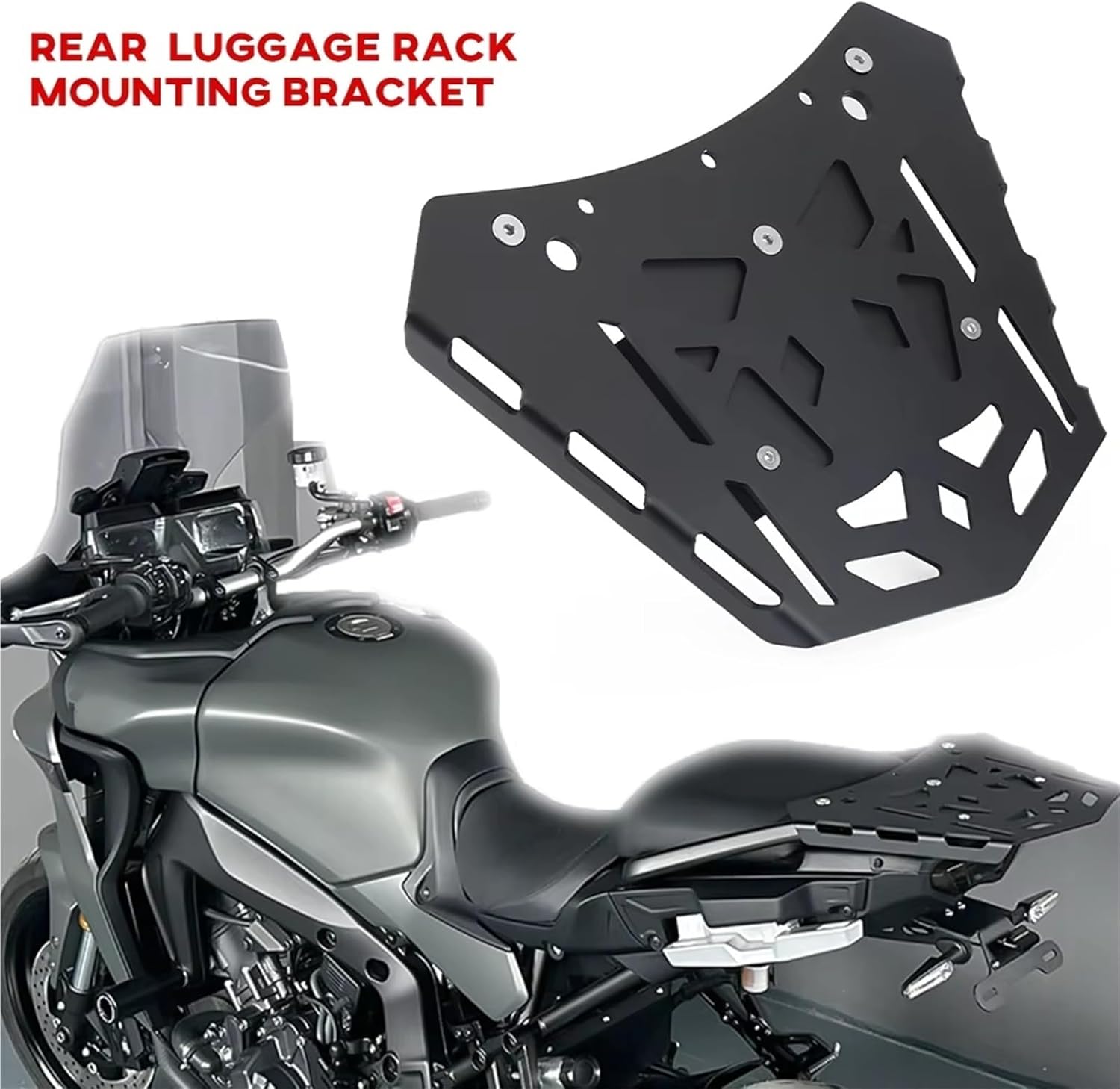 POWER BLOCK 専用台セット オートバイリア荷物ラック収納ラッ Fit for ADV160 オートバイの